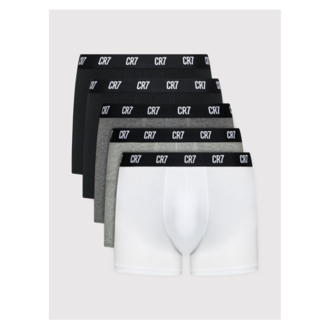 Cristiano Ronaldo CR7 Súprava boxeriek Basic Trunk 5-Pack 8106-49-2400 Sivá