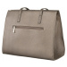 David Jones strieborná elegantná shopper kabelka CH21081