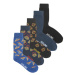 Jack&Jones Pánske ponožky 12228917 Čierna
