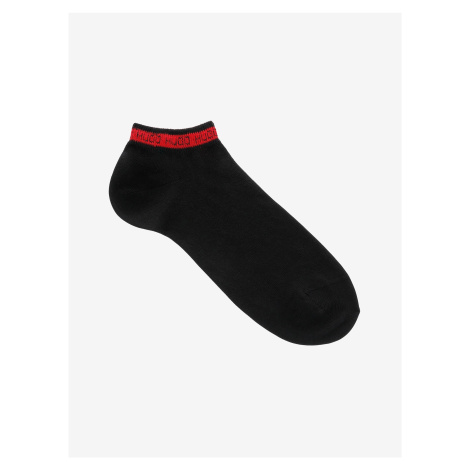 Sada dvou pánských ponožek v černé barvě HUGO Hugo Boss