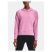 Women's sweatshirt Under Armour Rival Terry Taped Hoodie Planet Pink