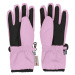 Dievčenské lyžiarske rukavice COLOR KIDS Gloves - Waterproof-5214-Lilac chiffon