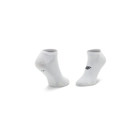 4F Súprava 3 párov nízkych členkových ponožiek H4L22-SOM301 Čierna