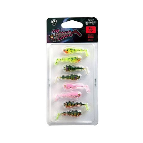 FOX Rage Micro Spikey Fry Ultra UV 4 cm Mixed Colours 8 ks