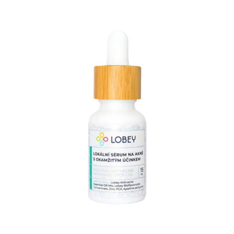 Lobey Lokálne sérum na akné s okamžitým účinkom 15 ml