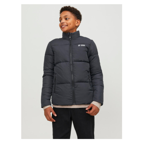 Jack&Jones Junior Zimné bundy 12238960 Čierna Regular Fit
