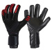 Brankárske futbalové rukavice pre dospelých F900 červeno-čierne