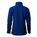 Dámska fleecová bunda kontrastná, kráľovská modrá