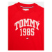Tommy Hilfiger Každodenné šaty Varsity KG0KG07191 D Červená Regular Fit