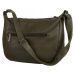 David Jones tmavá khaki vzorovaná crossbody kabelka 6885-1