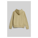 MIKINA GANT TONAL SHIELD HOODIE BEIGE GREEN