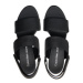 Calvin Klein Jeans Sandále Wedge Sandal Webbing In Mr YW0YW01360 Čierna