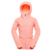 Dětská softshellová bunda s membránou ALPINE PRO SPERTO neon salmon 164-170