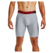 Under Armour Tech 9In 2 Pack Mod Gray Light Heather