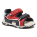 Geox Sandále B Sandal Flaffee Boy B3559A08515C7217 S Červená