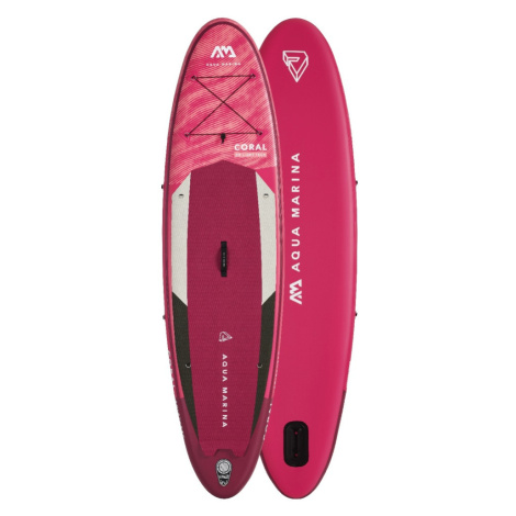 Paddleboard Aqua Marina Coral 10‘2 Farba: ružová/fialová