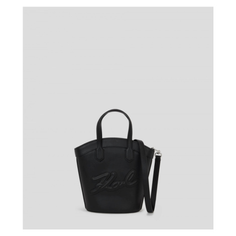 Kabelka Karl Lagerfeld K/Signature Tulip Sm Tote Black