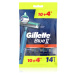 Gillette Blue II Plus jednorázové holiace strojčeky pre mužov