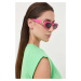 Slnečné okuliare Balenciaga dámske, ružová farba