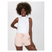 Biely rebrovaný crop top -AP-TP-110.79-white