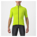 CASTELLI Cyklistický dres s krátkym rukávom - PERFETTO ROS 2 WIND - svetlo zelená