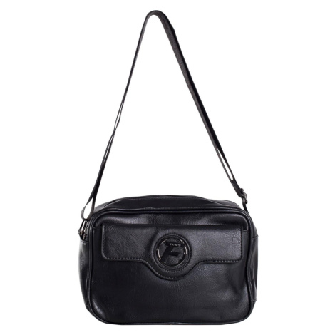 Black crossbody handbag