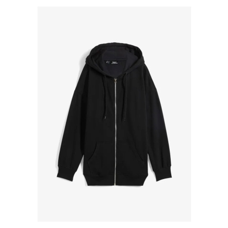 Mikinová bunda s kapucňou bonprix