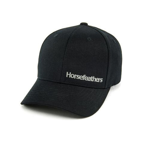 HORSEFEATHERS Šiltovka Beckett - black BLACK