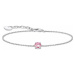 Thomas Sabo A2156-051-9-L19V náramek width pink Zirconia Pendant 16-19 cm