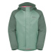 Jack Wolfskin Tucan K granite green, Detská bunda na zips