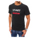 Black men's T-shirt Dstreet