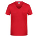 James&amp;Nicholson Pánske tričko JN8004 Red