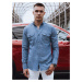 Men's Blue Denim Dstreet Shirt