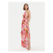 Gaudi Letné šaty 411FD15036 Ružová Regular Fit