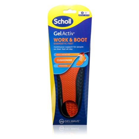 Scholl GelActiv Work vložky do topánok typ S - 35.5 - 40.5 1 pár