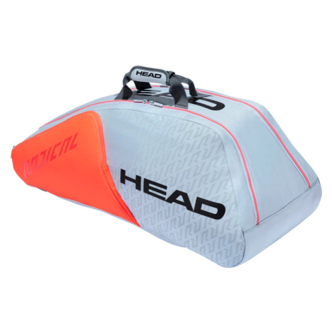 Head Radical 9R Supercombi Grey/Orange Racket Bag