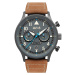 AVI-8 AV-4088-04 Carey Dual Time 44mm