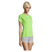 SOĽS Sporty Women Dámske funkčné triko SL01159 Apple green