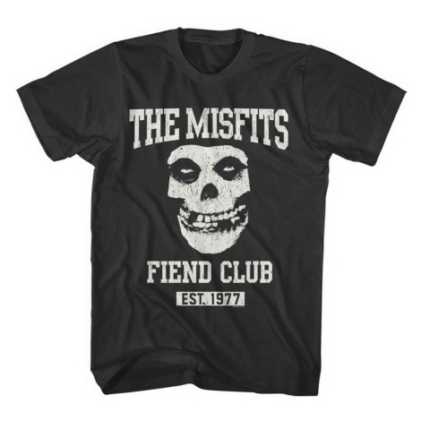 Misfits tričko Fiend Club Čierna