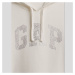 Mikina GAP Logo Pullover Hoodie White Rhinestone