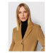 Calvin Klein Vlnený kabát Essential K20K203143 Hnedá Regular Fit