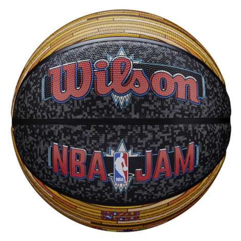 Wilson NBA Jam Outdoor Basketball Size - Unisex - Lopta Wilson - Čierne - WZ3013801ID7