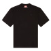 Tričko Diesel T-Boggy-Megoval-D T-Shirt Čierna