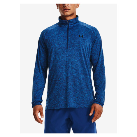 Men's Under Armour Tech 2.0 1/2 Zip-BLU M Sweatshirt