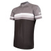 Men's Jersey Sensor Cyklo Summer Stripe Black/Grey