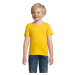 SOĽS Crusader Kids Detské tričko SL03580 Gold