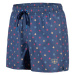 Pánske plavky ARENA MENS BEACH SHORT ALLOVER-540-grey blue microflowers multi