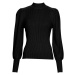 Only  ONLKATIA L/S HIGHNECK PULLOVER KNT NOOS  Svetre Čierna