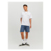 Jack&Jones Tričko Grocery 12230754 Biela Oversize