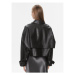 Calvin Klein Kožená bunda K20K206312 Čierna Relaxed Fit